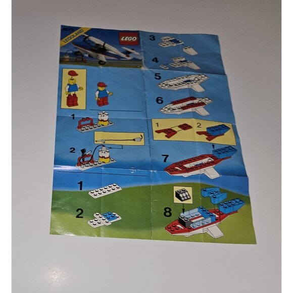 INSTRUCTIONS ONLY Lego Legoland 6673 Plane Manual Replacement INSTRUCTIONS ONLY - Picture 2 of 4